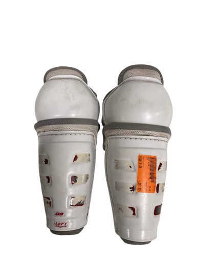 Used CCM LTP Youth Shin Guards White 9" 11847-S000030853