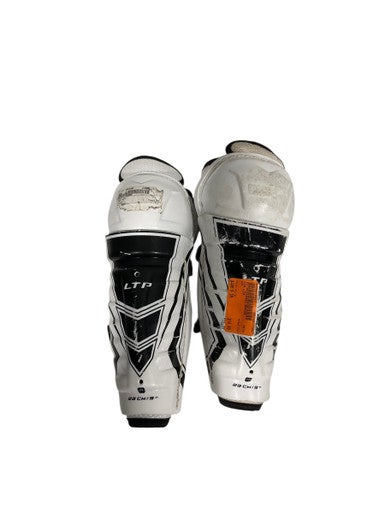 Used CCM LTP Youth Shin Guards White 9" 11847-S000030847