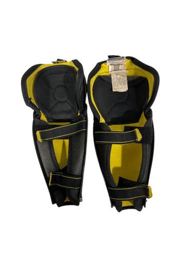 Used CCM 3092 Junior Shin Guards Black 10" 11847-S000030833