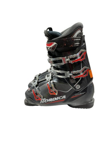 Used Nordica CRUISE 60 Mens DH Ski Boot Black 275 MP - M09.5 - W10.5 11847-S000030792