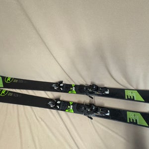 Unisex All Mountain 164 cm Rossignol Experience 88 Skis With Bindings (Used)