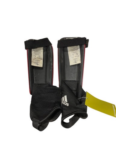 Used Adidas Soccer Shin Guards Junior Red SM 11847-S000029463