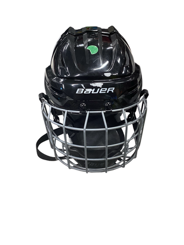 Used Bauer RE-AKT 55 Helmet Cage Combo Black SM 11613-S000171036