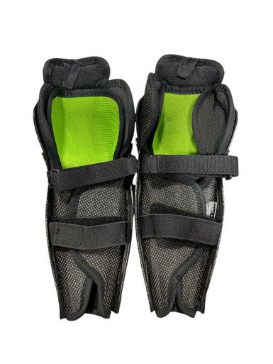 Used Reebok 12K Youth Shin Guards Black 9" 11847-S000030781