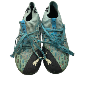 Used Puma SROKA 2C Soccer Cleats Royal Blue Junior 02 11613-S000171000