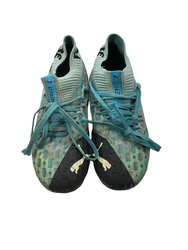 Used Puma SROKA 2C Soccer Cleats Royal Blue Junior 02 11613-S000171000