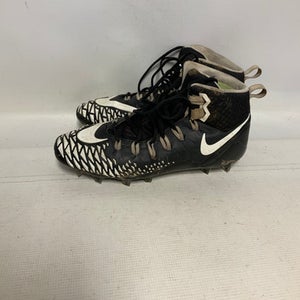 Used Nike FORCE SAVAGE Adult FB Cleats Black Senior 12 11823-S000035599