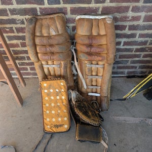 31" koho/cooper all leather Goalie Full Set (Used)