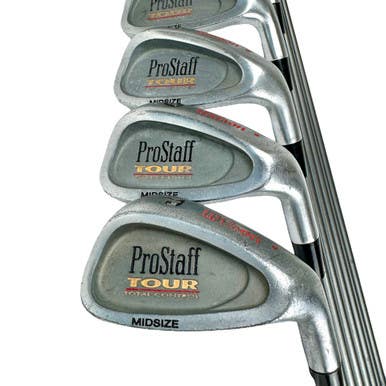 Used Wilson PROSTAFF MIDSIZE Mens Iron Set RH 3I-PW 11506-S000288418