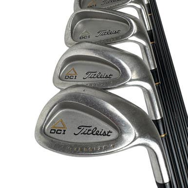 Used Titleist DCI OVERSIZE + Mens Iron Set RH 2I-SW 11506-S000290295