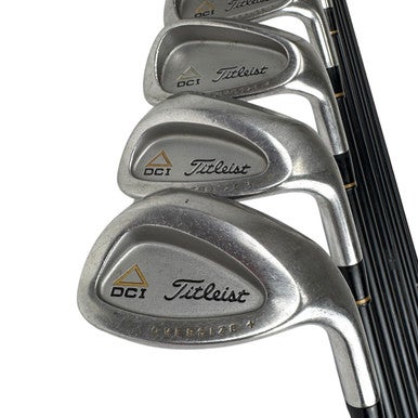 Used Titleist DCI OVERSIZE + Mens Iron Set RH 2I-SW 11506-S000290295
