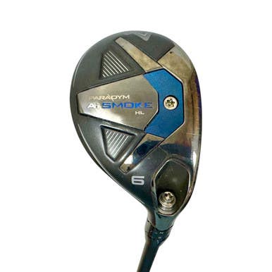 Used Callaway PARADYM AI SMOKE HL Mens Hybrid Club RH 6 Hybrid 11506-S000291151