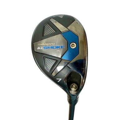 Used Callaway PARADYM AI SMOKE HL Mens Hybrid Club RH 7 Hybrid 11506-S000291150