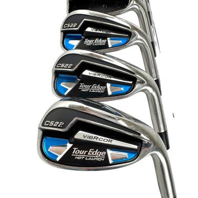 Used Tour Edge HOT LAUNCH C522 Mens Iron Set RH 4I-PW 11506-S000290633