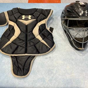 Youth Under Armour Victory Series Catcher's Set (No Leg Guards)