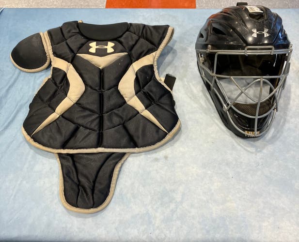 Youth Under Armour Victory Series Catcher's Set (No Leg Guards)