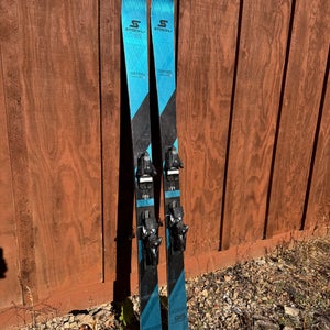 Stockli Stormrider 95 Skis | 184 cm | Salomon Strive 13 demo bindings