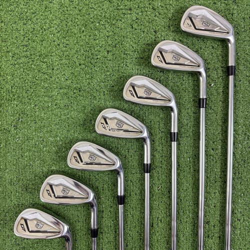 Wilson Staff D7 Forged Iron Set 4-PW KBS $ Taper Lite 100 Stiff Flex