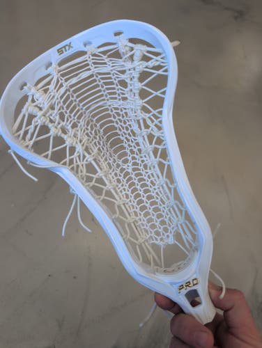 STX Custom Strung Crux Pro Head -Armor Mesh Valkyrie