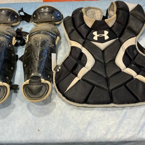 Youth Under Armour Catcher's Set (Used)