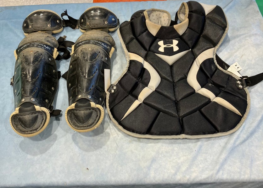 Youth Under Armour Catcher's Set (Used)