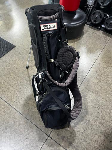 Used Titleist STAND BAG Mens Stand Bag Black 11605-S000209603
