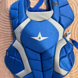 Blue Intermediate All Star Player's Series Catcher's Chest Protector | 14.5" (Used)