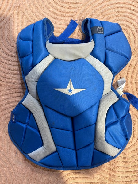 Blue Intermediate All Star Player's Series Catcher's Chest Protector | 14.5" (Used)