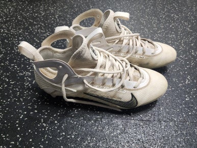 Used Nike HURRACHE 9 ELITE LAX Cleats Mens White Senior 9 11849-S000033279
