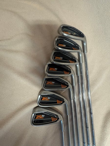 Men's Pinemeadow ZR30 Right Handed Iron Set Regular Flex 7 Pieces Steel Shaft (Used)