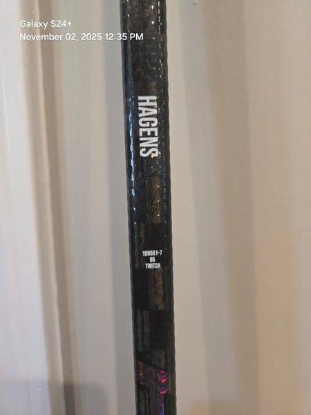 James Hagens Pro Stock Bauer Twitch Dressed Proto R