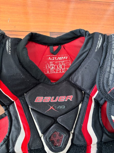Large Junior Bauer Vapor X40 Shoulder Pads (Used)