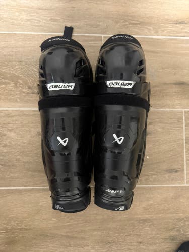 Senior Bauer M5 Pro 14" Shin Pads (Used)