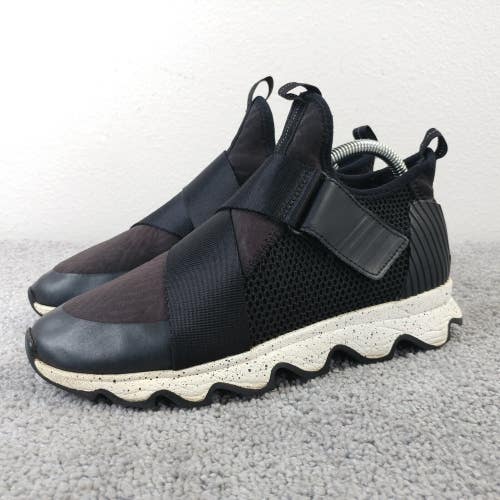Sorel Kinetic Sneak Womens Size 8 Shoes Black Athletic Sneakers