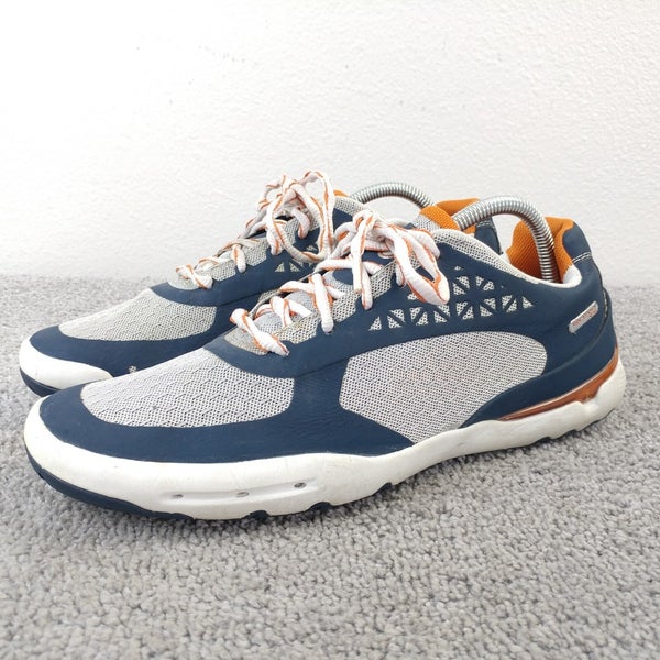 ROCKPORT Hydromotion 2 Mens Size 9 Shoes Low Top White Blue Sneakers