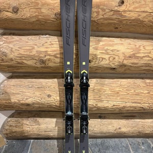 New 2023 Fischer RC One 74 skis with bindings 167cm
