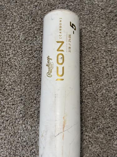 2024 Rawlings Icon -5 USSSA Baseball Bat RUT415 31/26