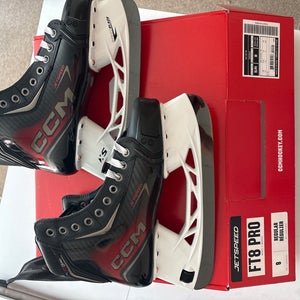 2025 CCM JetSpeed FT8 Pro Hockey Skates Regular Width 8 (New)