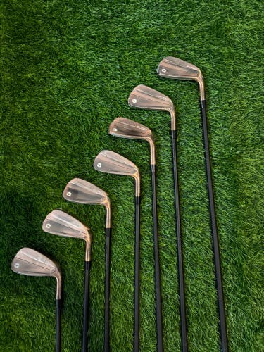 2023 Men's TaylorMade P790 Right Handed Iron Set Stiff Flex  Steel Shaft (New)