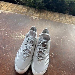 Gray Men's Size M 11.0 (W 12.0) Adult Adidas Icon 6 Boost Metal (New)