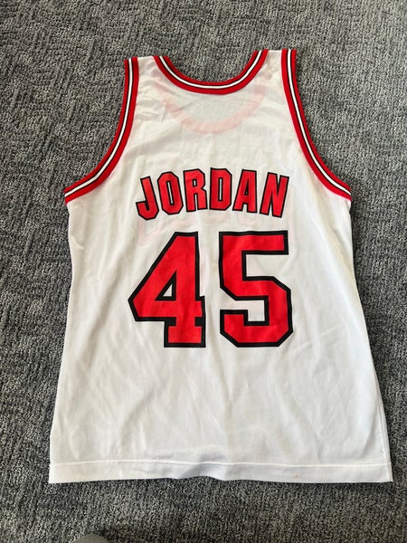 White Large Men's Champion Jersey (New)