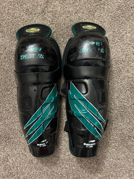 Senior Bauer 14" Shin Pads (Used)