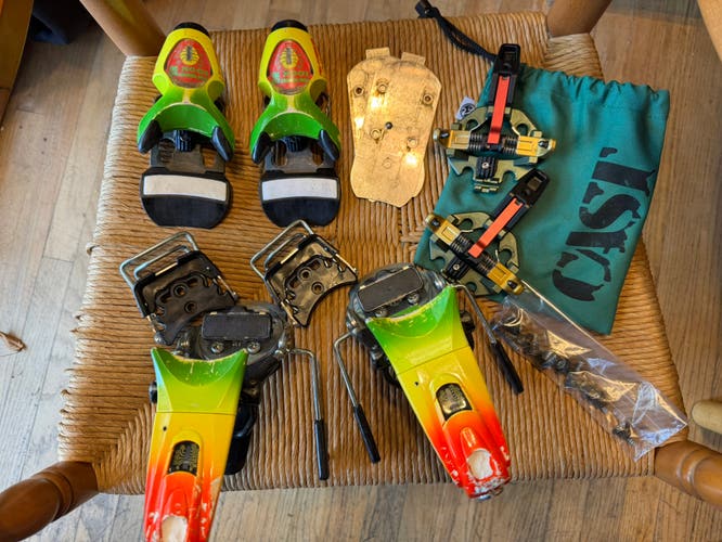 Look Pivot GW 18 Binding 115 Forza With CAST Conversion Kit and Touring Toe Pieces