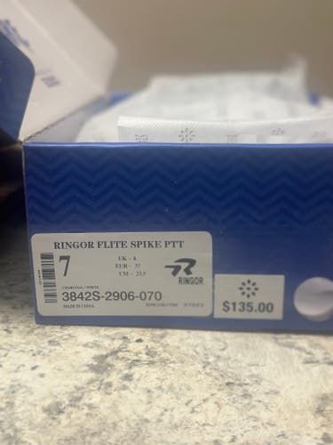 Gray Women's Size M 6.0 (W 7.0) Ringor Mid Top Metal (New)