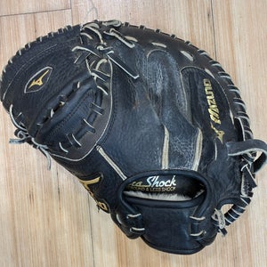 Black Mizuno Prospect Series PowerClose LH Catcher's Baseball Glove 11.5" (Used)