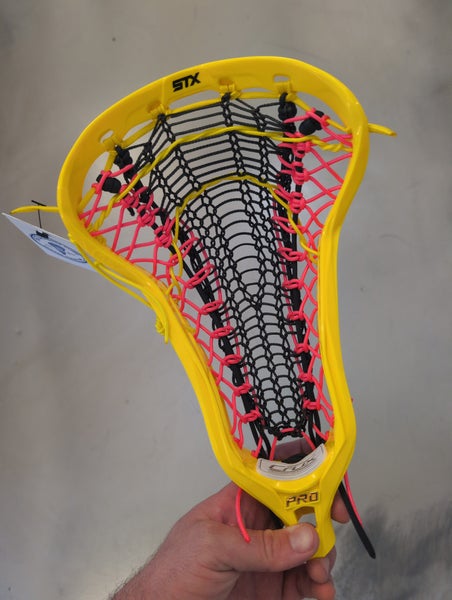 STX Strung Crux Pro custom strung Head - armour mesh valkyrie