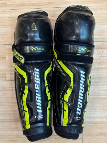 Senior Warrior Alpha QX Pro Shin Pads 14" (Used)