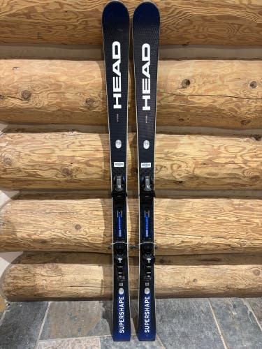 2025 Head Supershape E-Titan Skis With Integrated Tyrolia Bindings 184cm