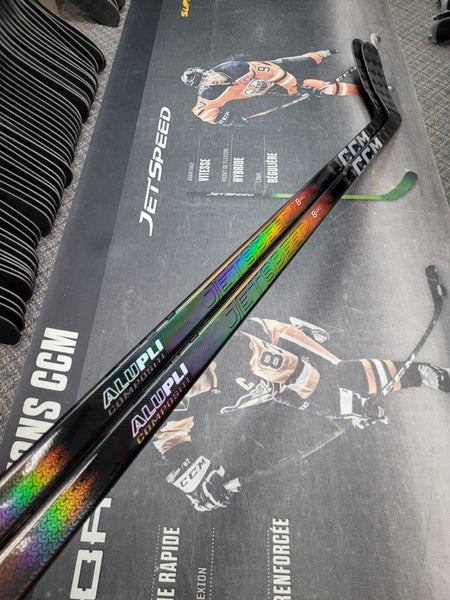 2 PACK | P90M | 90 Flex NEW! Senior CCM JetSpeed FT8 Pro Left Hand Hockey Stick Pro Stock
