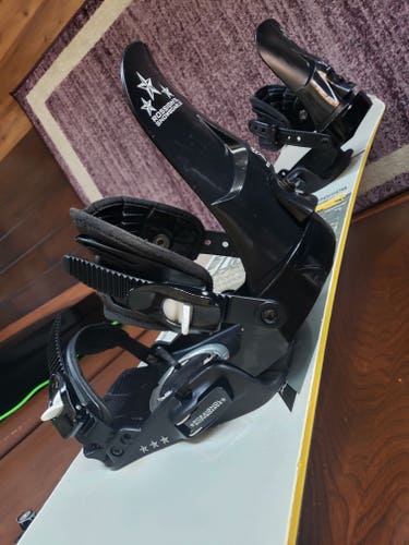 161cm Rossignol Men's Snowboard with M/L ROSSIGNOL REFLET BINDINGS*USED* READY TO USE